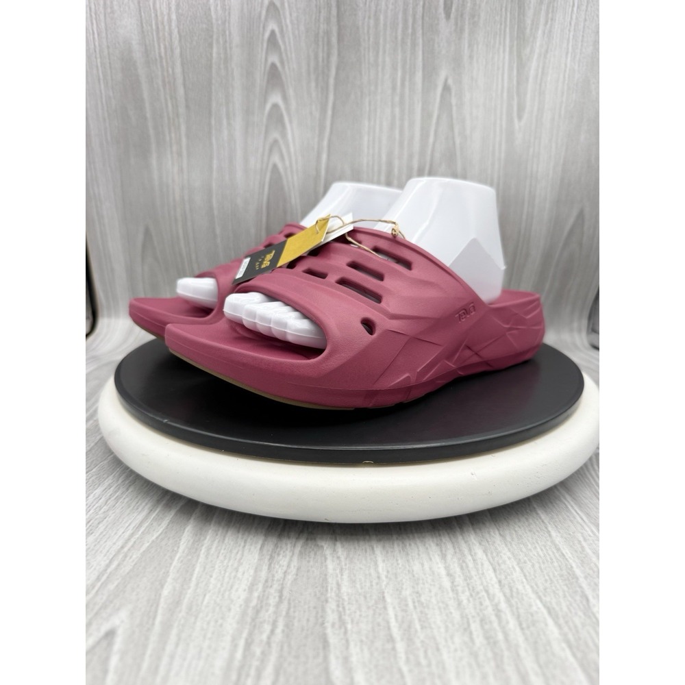 Teva Apretrail Cherries Jubilee Mens 8 Womens 10 Recovery Casual Comfort Slides